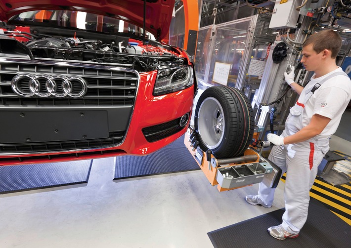 Audi-Produktion brummt - weiterer Ausbau der Fertigungskapazitäten (mit Bild)