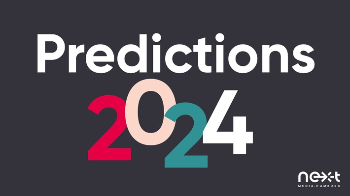 20 Medientrends für 2024: nextMedia.Hamburg blickt mit Expert*innen in die Zukunft der Medienbranche