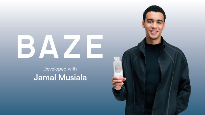 Jamal Musiala bringt BAZE ins Spiel: Functional Water mit klarem Fokus