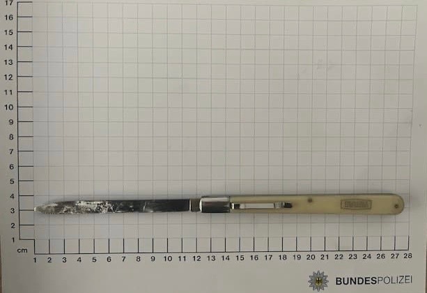 BPOL NRW: Bundespolizei stellt mutmaßlichen Ladendieb und findet ein Messer