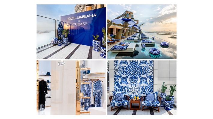 Infinity-Pool trifft Luxusdesigner: Dolce&Gabbana und Ounass kooperieren mit Cloud 22