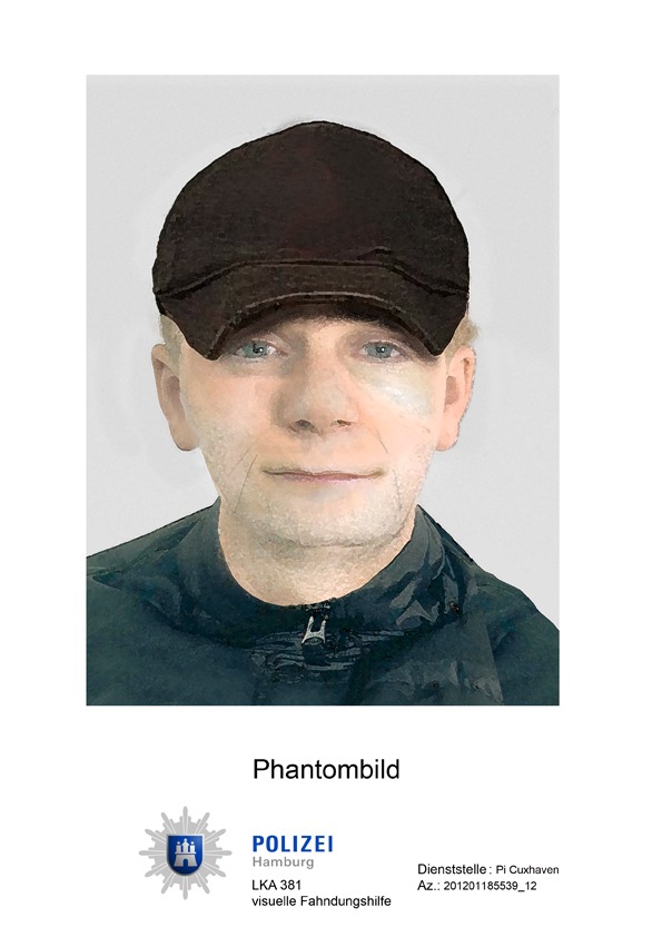 POL-CUX: Polizei veröffentlicht Phantombild von mutmaßlichem Räuber - 66-Jährige Kaufinteressentin eines Wohnmobils überfallen