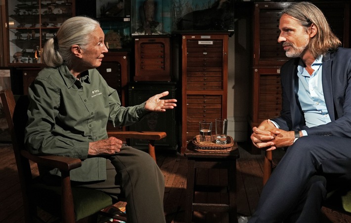 Zehn Jahre &quot;Precht&quot; im ZDF / Jubiläumssendung mit Jane Goodall