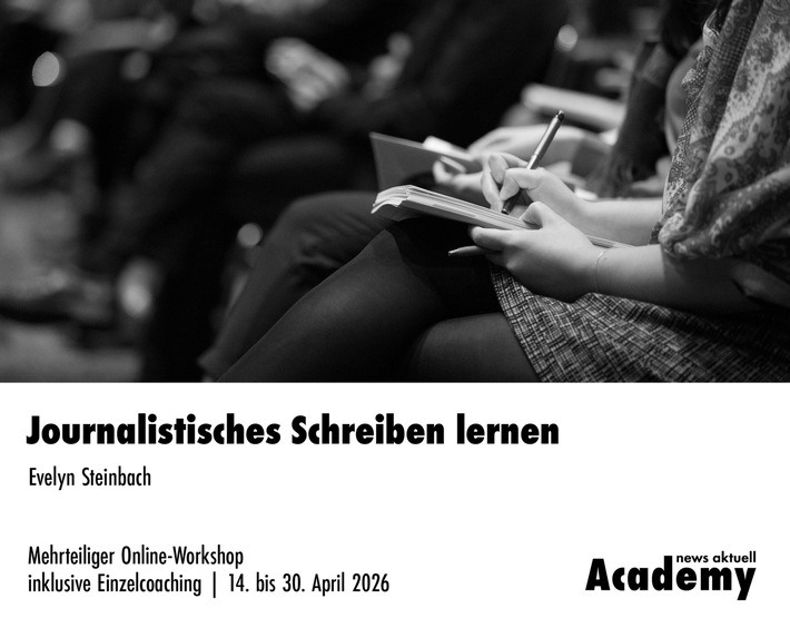Journalistisches Schreiben lernen / Mehrteiliger Online-Workshop inklusive Einzelcoaching