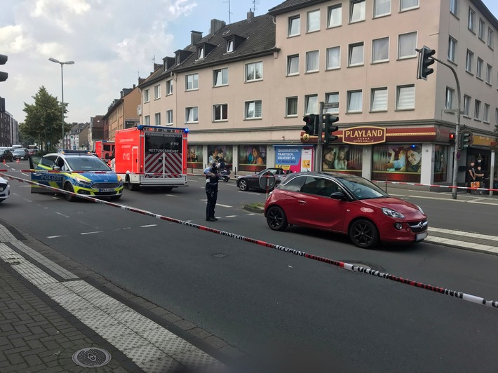FW-BOT: Verkehrsunfall in Bottrop Stadtmitte