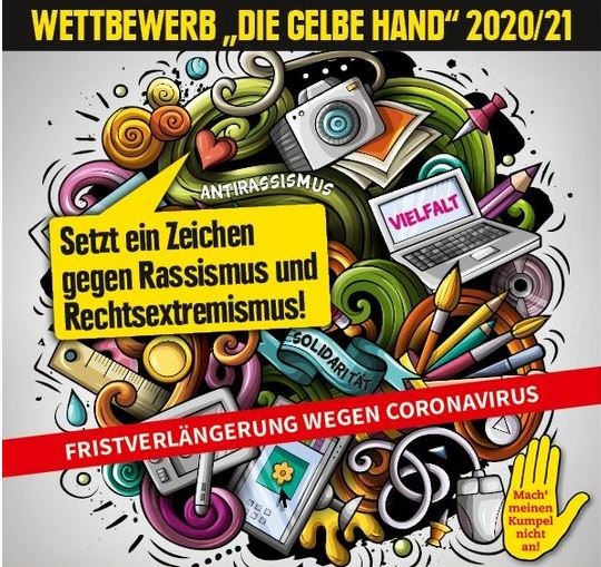 Kumpelverein GELBE HAND: Vorsitzender Dietmar Schäfers fordert bundesweiten Demokratie-Unterricht // Dortmunder DIDF-Jugend gewinnt Wettbewerb mit Beitrag zur Aufklärung der NSU-Morde