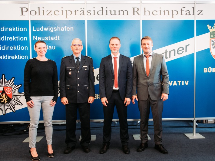 POL-PPRP: Wechsel in der Leitung der Zentralen Kriminalinspektion Ludwigshafen und der Kriminalinspektion Ludwigshafen