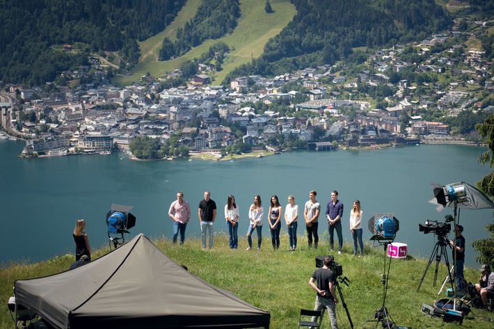 TV-Dreh à la Hollywood in Zell am See-Kaprun: James Bond Action bei Austrias next Topmodel  Boys &amp; Girls auf PULS 4 - BILD