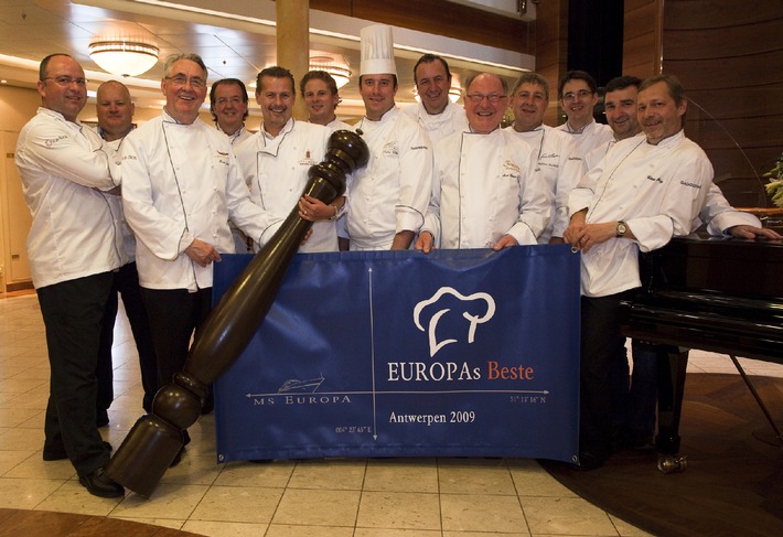 &quot;EUROPAs Beste&quot; 2009: Gourmetelite trifft sich an Bord von MS EUROPA in Antwerpen (mit Bild)