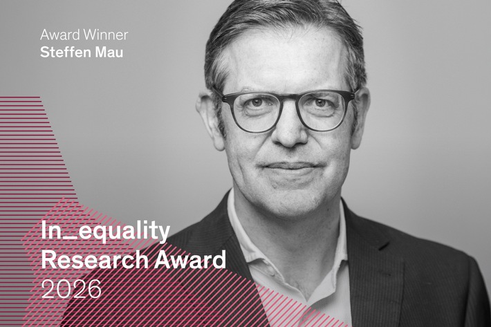 Soziologe Steffen Mau erhält In_equality Research Award, PI Nr. 37/2026