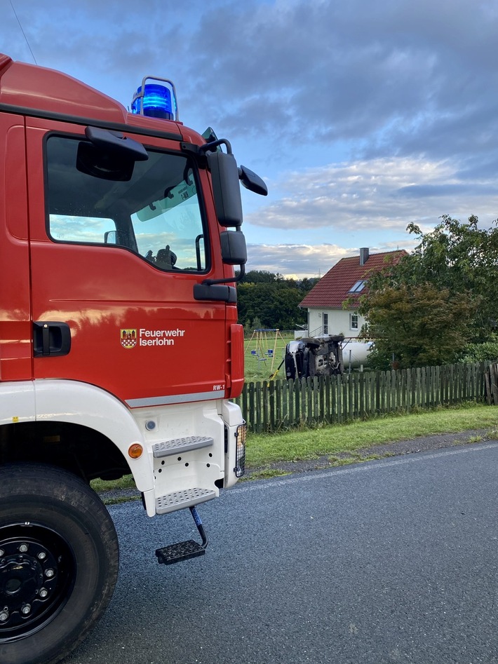 FW-MK: Verkehrsunfall auf der Rotenhausstraße