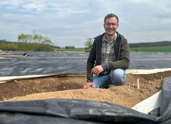 Marc Lünsdorf: Künftiger Betriebsleiter Landwirtschaft auf dem Hofgut Dagobertshausen