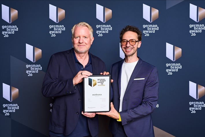 Erneute Auszeichnung für starke Markenführung: medisana erhält German Brand Award 2026
