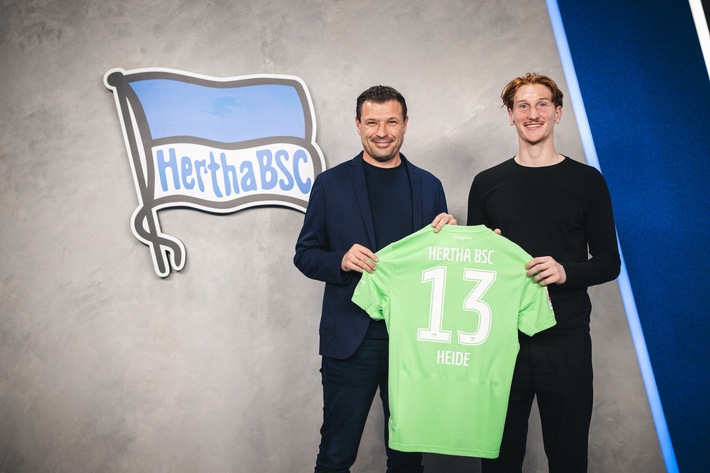 Hertha BSC verpflichtet Konstantin Heide