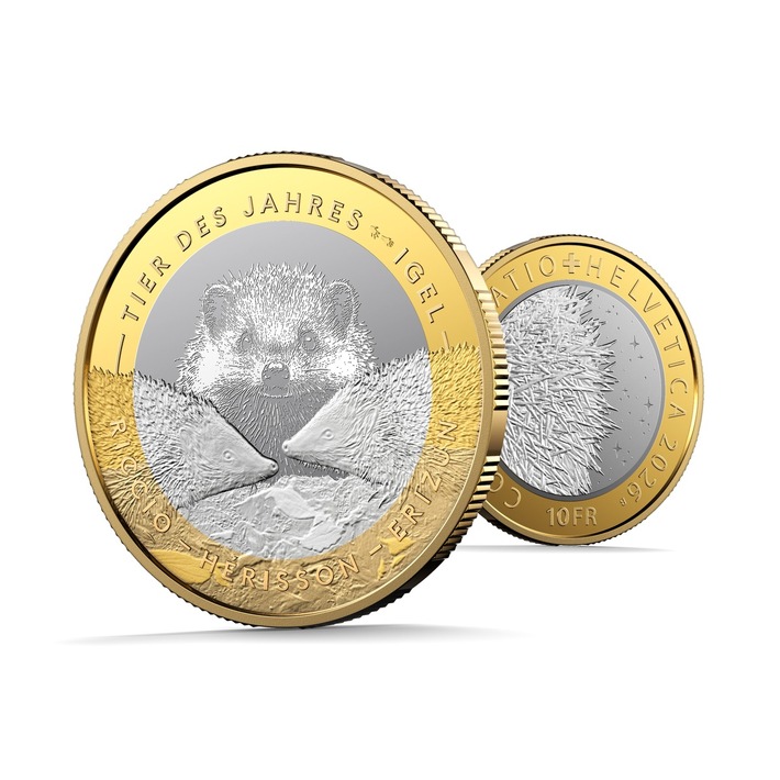 Swissmint rende omaggio all’animale dell’anno 2026 con una nuova moneta speciale