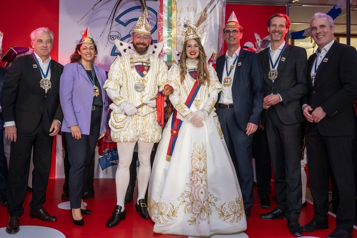 Karnevalsempfang der Sparkasse KölnBonn: Bonner Prinzenpaar feiert Jubiläumsjahr „200 Jahre Bonner Karneval“