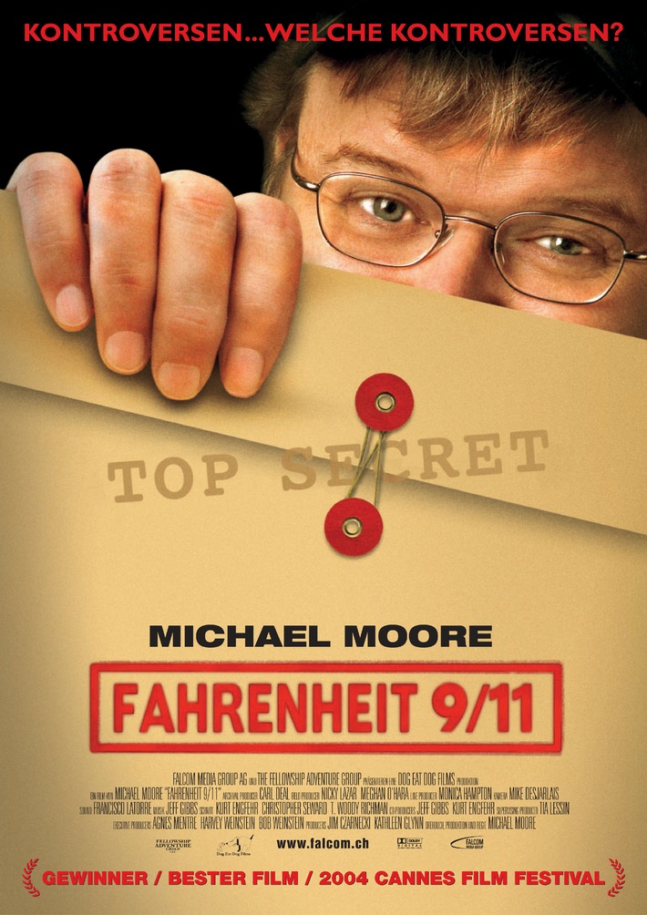 Wider das Vergessen: Der große Themenabend zum 11. September 2001 am 9. September 2008 bei kabel eins - mit Michael Moores &quot;Fahrenheit 9/11&quot;
