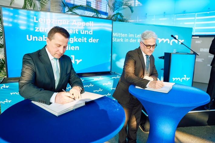 MDR initiiert „Leipziger Appell zur Freiheit und Unabhängigkeit der Medien“