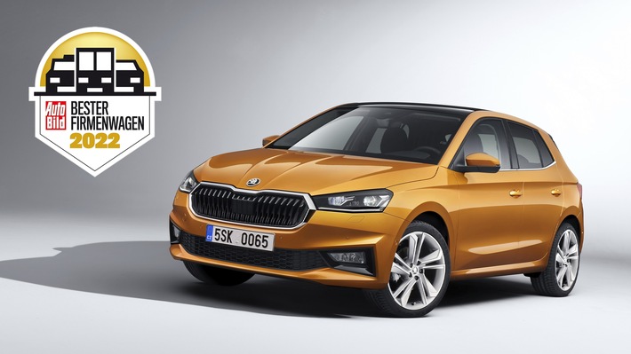 ŠKODA FABIA und OCTAVIA siegen bei den Auto Bild Firmenwagen-Awards 2022