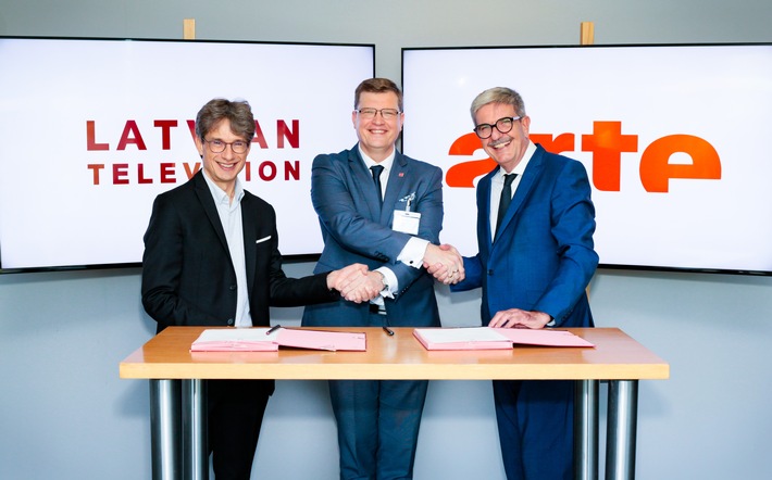 ARTE erweitert sein europäisches Partnernetzwerk mit dem lettischen öffentlich-rechtlichen Sender Latvijas Televizija - LTV