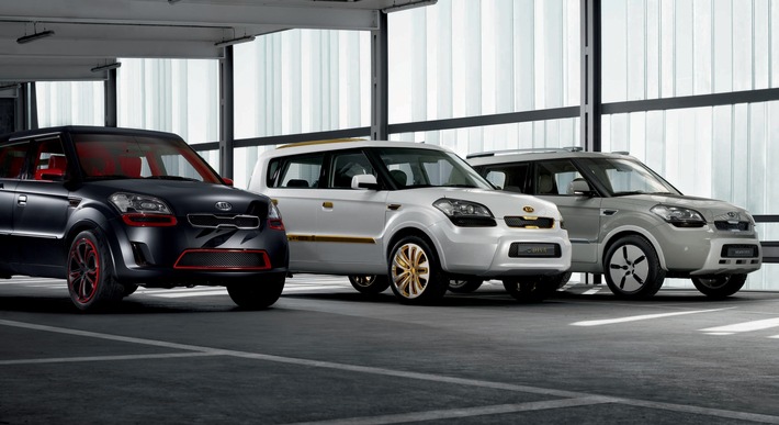 Kia-Stars in Genf: die Studien KIA SOUL und eco_cee