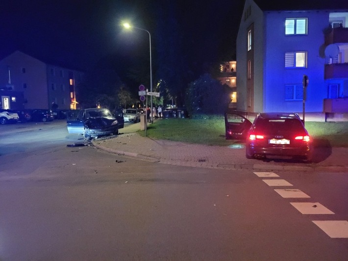 POL-STH: Verkehrsunfall nach Verfolgungsfahrt