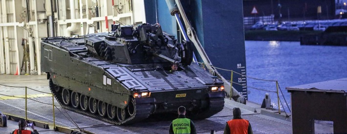 NATO - Reaktionskräfte üben in Deutschland