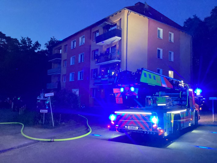 FW Paderborn: Brandgeruch im Keller