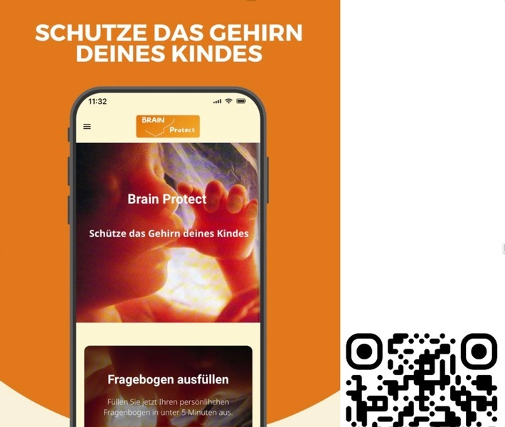 Smartphone-App zur Vorhersage von Hirnschäden bei Neugeborenen sowie des IQ und der neurologischen Befunde im Vorschulalter https://brain-protect.de / Weiterer Text über ots und www.presseportal.de/nr/148654 / Die Verwendung dieses Bildes für redaktionelle Zwecke ist unter Beachtung aller mitgeteilten Nutzungsbedingungen zulässig und dann auch honorarfrei. Veröffentlichung ausschließlich mit Bildrechte-Hinweis.