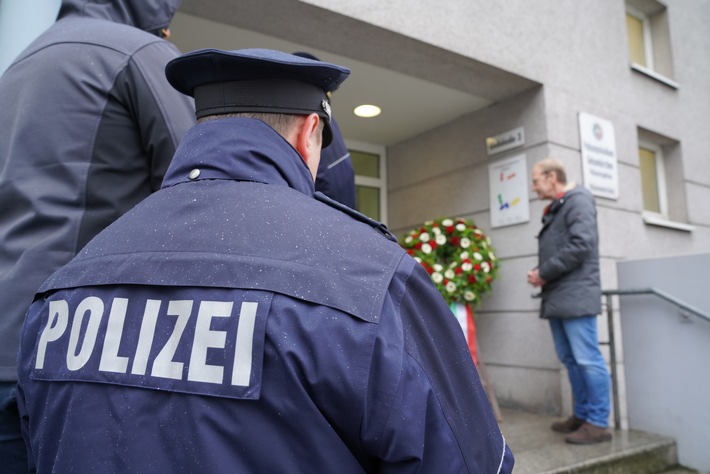 POL-GE: Polizei Gelsenkirchen gedenkt der im Dienst Verstorbenen