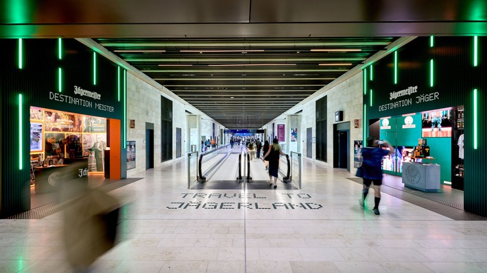 Jägermeister investiert in globale Markenpräsenz am Frankfurter Flughafen