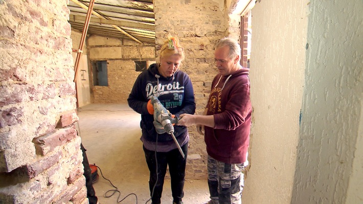 "Die Wollnys" - Renovierungsarbeiten auf eigene Faust