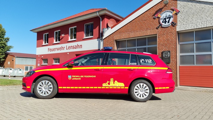 FW-OH: Feuerwehr Lensahn: Großzügige Schenkung eines Fahrzeugs für die Feuerwehr Lensahn stärkt die Sicherheit unserer Gemeinde