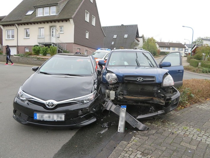 POL-OE: Verkehrsunfall mit Personenschaden
