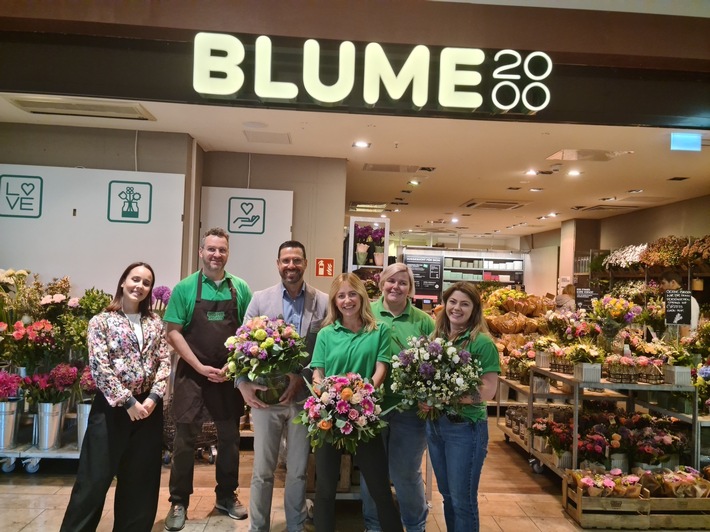 Pressemitteilung: BLUME2000 erweitert die Shoppingvielfalt in den MERCADEN® Böblingen