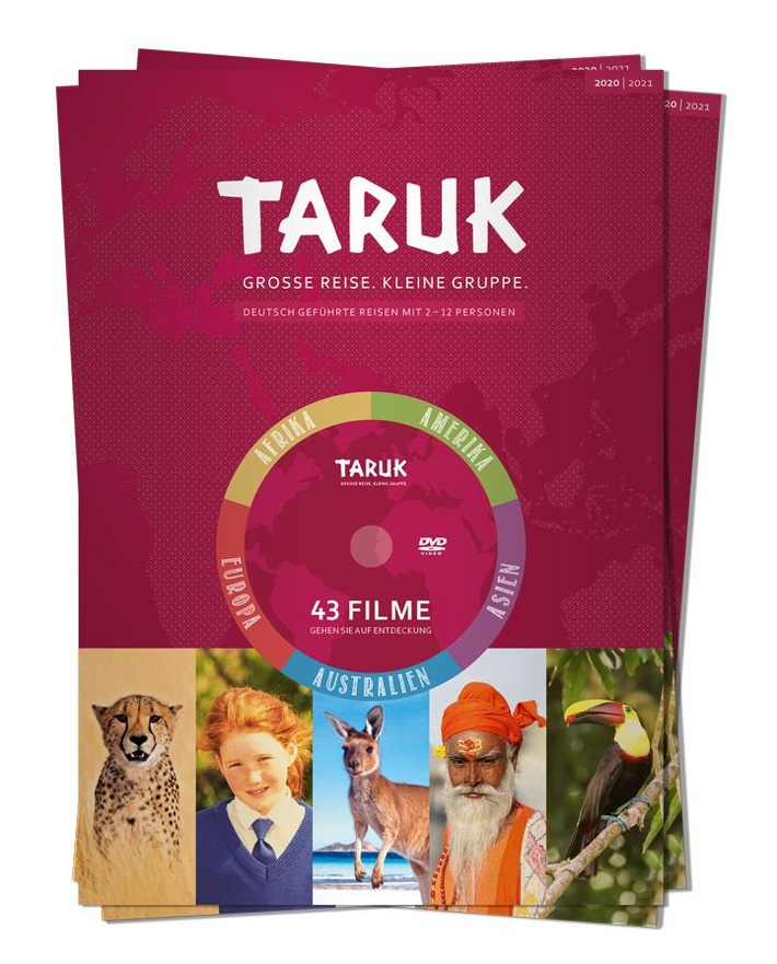 TARUK erschließt Europa für seine Gäste / Katalog zum 30. Jubiläumsjahr mit neuem Kontinent und sieben neuen Reisen
