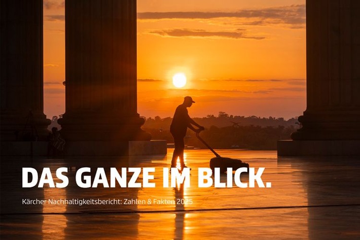 Pressemitteilung: Kärcher stellt Nachhaltigkeitsbericht 2025 vor