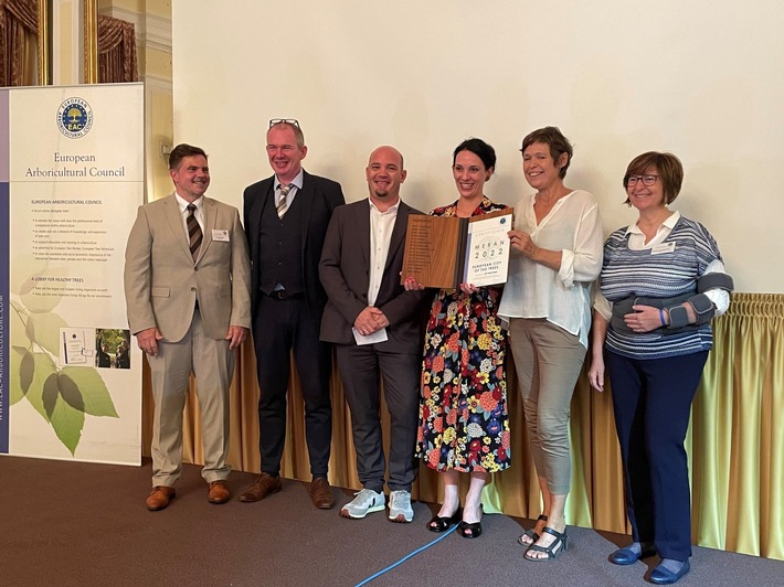 Internationaler Stadtbaumpreis: Meran gewinnt den europäischen „ECOT Award 2022“