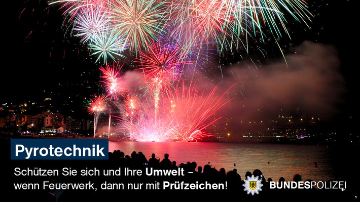 BPOL-KL: Hinweise zum Umgang mit Feuerwerk