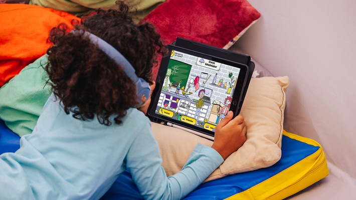 "Crocos Geheimlabor" weckt Freude am Lesen bei Kindern zwischen acht und zehn Jahren / Lesen, entdecken und forschen - digital und sicher