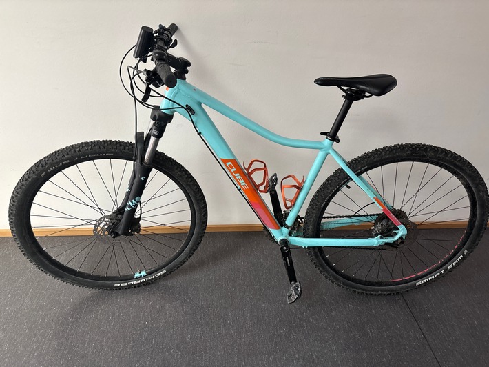 POL-DA: Darmstadt: Polizei sucht Eigentümer von blauem Mountainbike