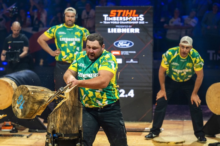 Australia win double gold for the second year running STIHL TIMBERSPORTS® World Championships