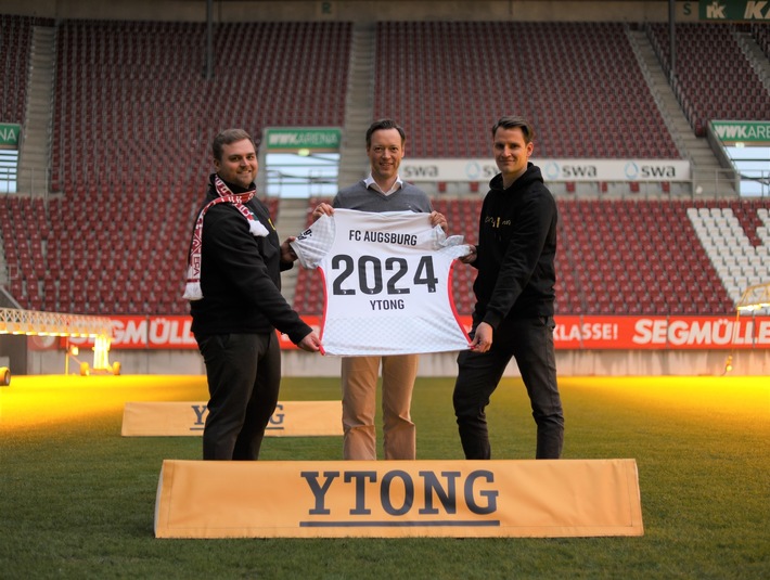 Ytong ist neuer Partner des FC Augsburg