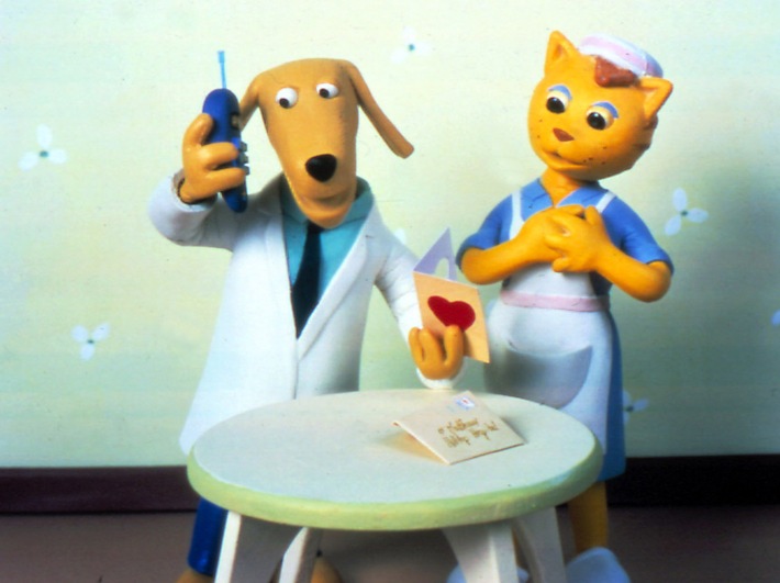 Wenn Tiere Doktor spielen oder nichts als Knete im Kopf haben / Die preisgekrönte "Klinik Hügelheim" feiert Premiere im KI.KA-Programm.