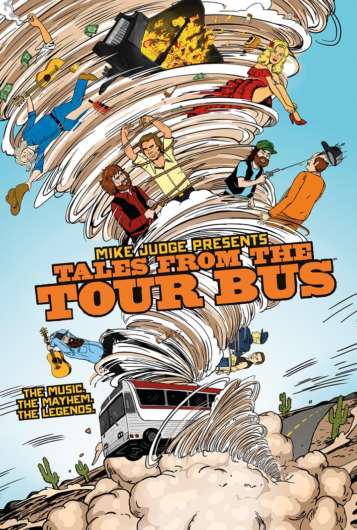 Geheimnisse des Tournee-Lebens: &quot;Mike Judge Presents: Tales From the Tour Bus&quot; im November auf Sky