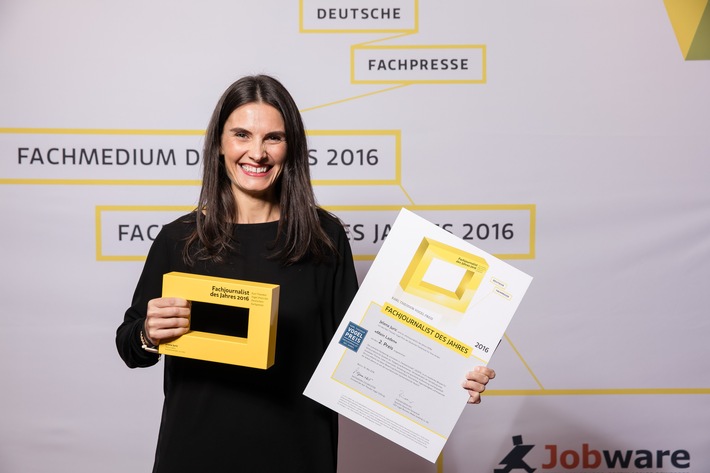 Jelena Juric ist "Fachjournalistin des Jahres 2016"