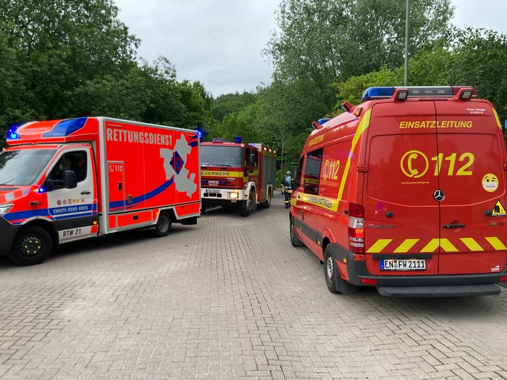 FW-EN: Ausgelöste Brandmeldeanlage - Brandgeruch in Klinik