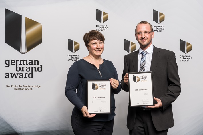 i&amp;k software GmbH gewinnt German Brand Award 2018