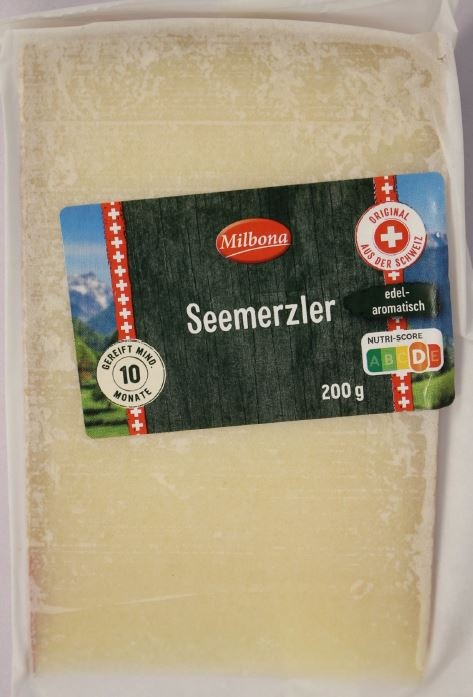 Der Lieferant Züger Käsevertriebs GmbH informiert über einen Warenrückruf des Produktes &quot;Milbona Seemerzler, 200g&quot;