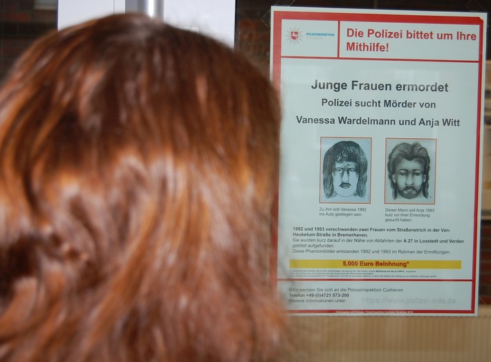 POL-CUX: Cold Case - Starkes Hinweisaufkommen zu Frauenmorden aus den Jahren 1992 und 1993 - Ermittlungsgruppe aufgestockt